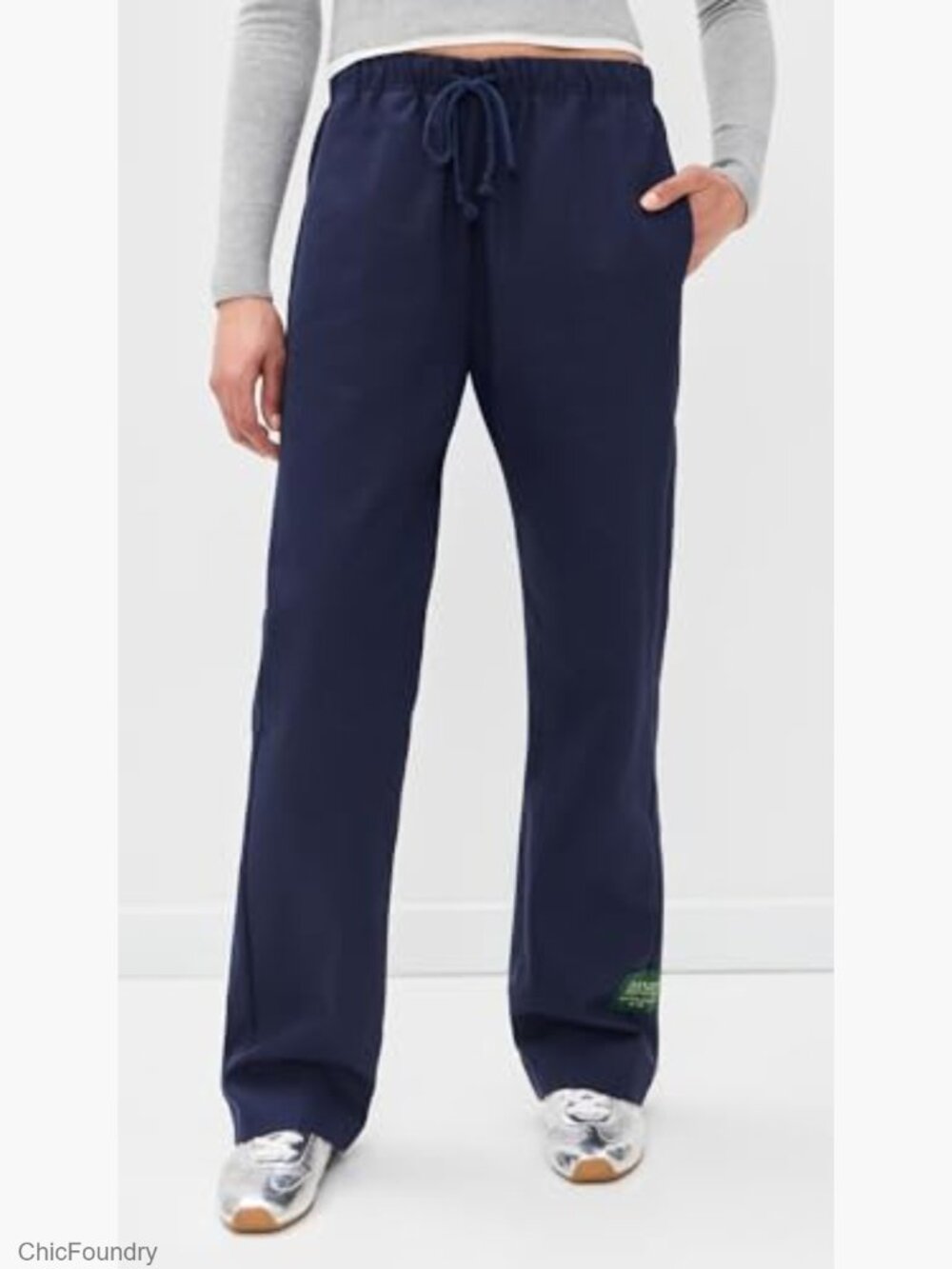 Heavyweight Denim Drawstring Pants, Mid Rise, 30.75 Inseam - Picture 2 of 6